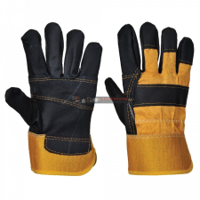 Portwest A200 Bútorbőr kesztyű (sárga/fekete, 10/XL) védőkesztyű