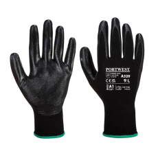 Portwest A320BKRS Portwest Nylon nitrilhab tenyérmártott védőkeszyű