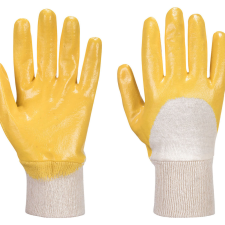 Portwest A330 Nitril Light tenyérmártott védőkesztyű (sárga) (10/XL) védőkesztyű