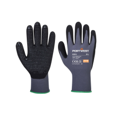  Portwest A351 Dermiflex Plus védőkesztyű szürke/fekete M