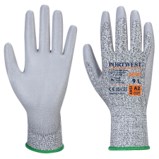 Portwest A620 Vágásbiztos védőkesztyű, B szint/Cut 3 (szürke, 12/3XL) védőkesztyű