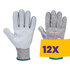 Portwest A630 Razor vágásbiztos kesztyű, Cut 5 szürke (Karton - 12 pár) védőkesztyű