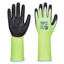 Portwest A632E8RS Portwest Green Cut Long Cuff védőkesztyű