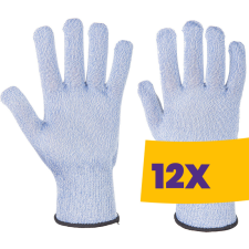 Portwest A655 Vágásbiztos élelmiszeripari kesztyű, Cut 5 kék (Karton - 12 pár) védőkesztyű