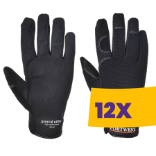 Portwest A700 General Utility, többfunkciós általános védőkesztyű fekete (Karton - 12 pár) védőkesztyű