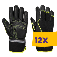 Portwest A753 Hideg elleni 450 PU vízálló mechanikus védőkesztyű fekete (Karton - 12 pár)