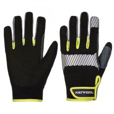Portwest A770 PW3 Általános Felhasználású Védőkesztyű (fekete/sárga, 10/XL)