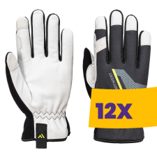 Portwest A775 Stretch Utility bőrkesztyű fekete (Karton - 12 pár) védőkesztyű