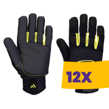 Portwest A791 Antivibrációs kesztyű fekete (Karton - 12 pár) védőkesztyű