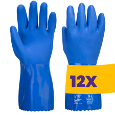 Portwest A881 Marine Ultra PVC kesztyű kék (Karton - 12 pár) védőkesztyű