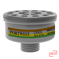 Portwest ABEK2 gázszűrő univerzális menetes (4 db) védőmaszk
