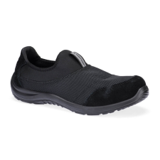 Portwest Acél Textil Slip On cipő S1P SR FO ESD fekete 44 munkavédelmi cipő