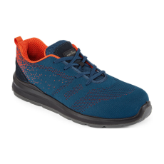 Portwest Acél, Textil trainer S1P FO SR Blue/Orange 48