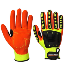 Portwest Anti Impact Grip Kesztyű (sárga, L)