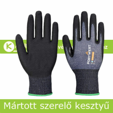 Portwest AP12 - mártott nitril kesztyű érintő képernyőhöz