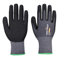 Portwest AP12 SG Grip15 Eco Nitril védőkesztyű (szürke/fekete, 8/M) védőkesztyű