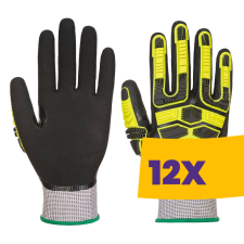Portwest AP55 HR18 Waterproof Cut Impact védőkesztyű szürke (Karton - 12 pár) védőkesztyű