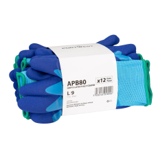Portwest APB80B4RL Portwest Grip 13 Latex teljesen bevont kesztyű (12 pár)