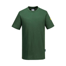 Portwest AS20 Antisztatikus, ESD póló erdőzöld