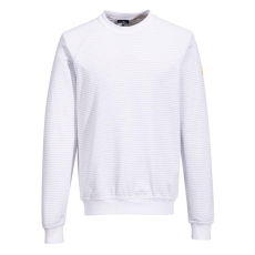 Portwest AS24 Antisztatikus ESD pulóver (fehér, 3XL)