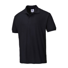 Portwest B210 Nápoly teniszpóló (fekete, 3XL)