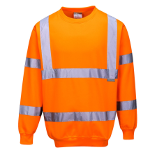 Portwest B303 Jól láthatósági pulóver (NARANCS, XL) láthatósági ruházat