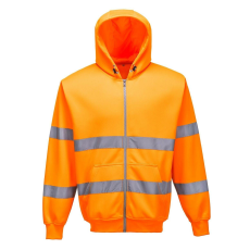 Portwest -B305 Hi-Vis Zip-Up védőkabát XXL narancssárga