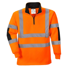 Portwest B308YER6XL Portwest Jól láthatósági Xenon Rugby pulóver