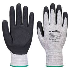 Portwest bélelt mártott nitril kesztyű M Diamind Knit Grip 13 (A312_8M) (A312_8M)