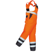 Portwest Bélés nélküli HiVis Overall-S488 S Narancs láthatósági ruházat