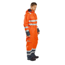 Portwest Bizflame Rain Hi-Vis Multi Overall S775ONRM, narancssárga/fekete színben, M méretben