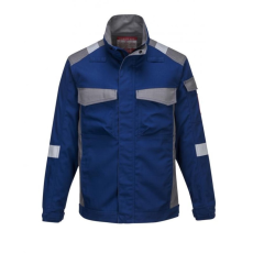 Portwest Bizflame Ultra kéttónusú kabát (kék/szürke, L)