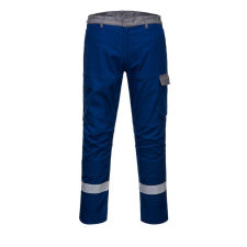 Portwest Bizflame Ultra kéttónusú nadrág (kék/szürke, 41) munkaruha