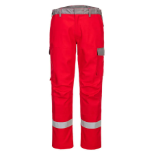 Portwest Bizflame Ultra kéttónusú nadrág piros 40 munkaruha