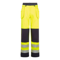 Portwest Bizflame Work Hi-Vis Contrast FR lengőzsebes nadrág