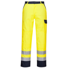 Portwest Bizflame Work Hi-Vis nadrág sárga XXL