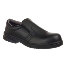 Portwest Biztonsági cipő S2 Steelite Slip On PORTWEST-FW81 Fekete 36 munkavédelmi cipő