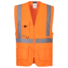 Portwest C357ORRL Portwest Hi-vis Executive Vest With Tablet Pocket munkaruha