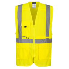 Portwest C357YERXXL Portwest Hi-vis Executive Vest With Tablet Pocket