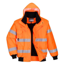 Portwest C467 Hi-Vis 3 az 1-ben bomber dzseki munkaruha