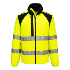 Portwest CD807 WX2 Eco Hi-Vis fleece kabát sárga-fekete láthatósági ruházat