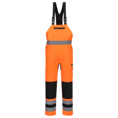 Portwest CD852 WX2 Eco Hi-Vis kantáros nadrág narancs-fekete