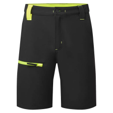 Portwest CD882 WX2 Eco Stretch Rövidnadrág (fekete/sárga, 32/S)