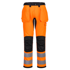 Portwest CD889 WX2 Hi-Vis nadrág lezippzározható lengőzsebbel munkaruha