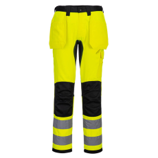 Portwest CD889YBR40 Portwest WX2 Eco Hi-Vis Holster Pocket Trousers