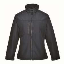 Portwest Charlotte Softshell dzseki (fekete, M) munkaruha