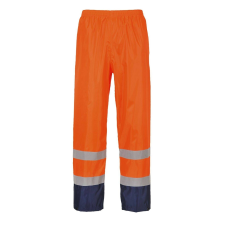 Portwest Classic Contrast Hi-Vis vízálló nadrág - H444 S narancs láthatósági ruházat