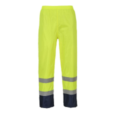 Portwest Classic Contrast Hi-Vis vízálló nadrág - H444 XXXL kék és sárga
