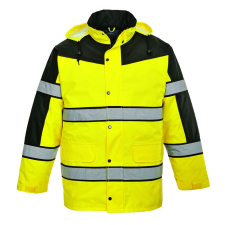Portwest Classic kéttónusú kabát (sárga*, S) láthatósági ruházat