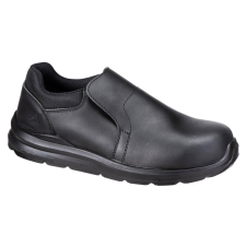 Portwest Composit Slip on S3S SR FO fekete 46 munkavédelmi cipő